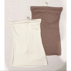 2 tube tops (NWT)